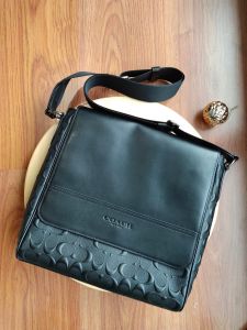 COACH F73340 Houston Map Bag in Signature Leather 