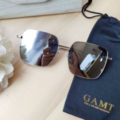 Gamt Polarized Sunglasses 60mm (Silver)