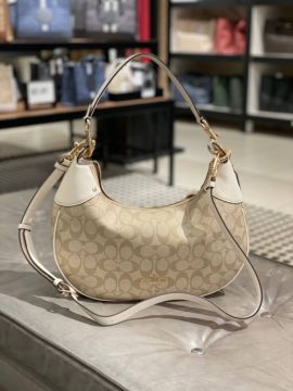 COACH CI791 MARA HOBO KHAKI CHALK