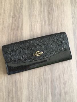 Coach F26814 Soft Wallet In Signature Leather