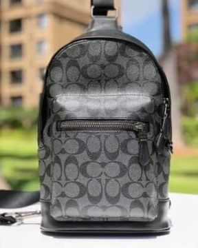 Coach 2853 West Pack In Signature Canvas 