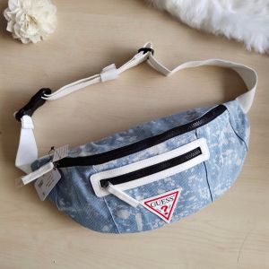 กระเป๋าคาดอก Guess PCH Denim Waist Bag , Denim