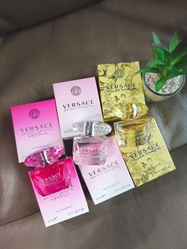 Trio Set เซ็ทน้ำหอม 3 กล่องน้ำหอม Versace สำหรับผู้หญิง