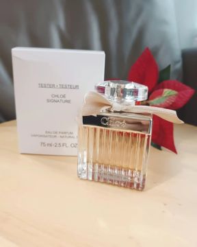 น้ำหอม Chloe EDP 75ml. (tester) โควเอ้โบว์ครีม