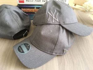 New York Yankees New Era Black Label Series Suiting 9TWENTY Adjustable Hat – Gray