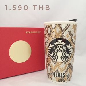 Starbucks Texas Ceramic Travel Mug